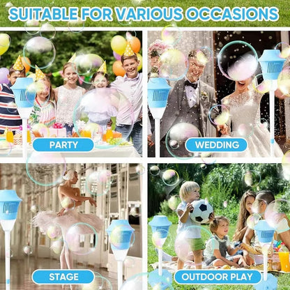 Automatic Handheld Bubble Machine for Kids