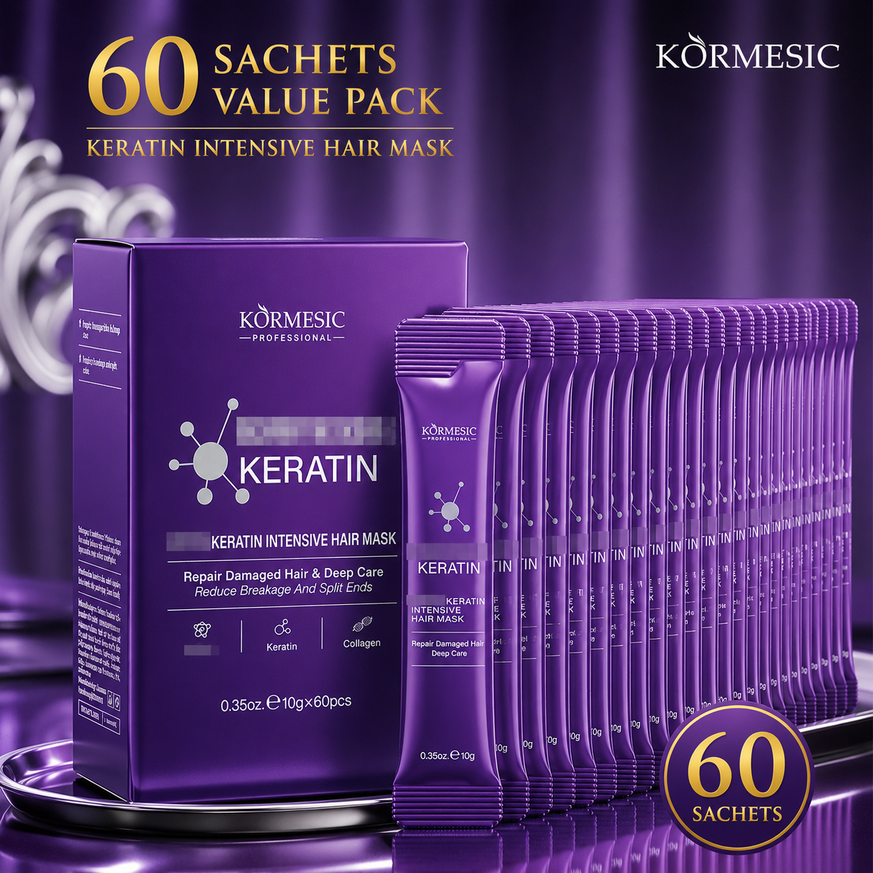 3D Hyaluronic Acid Collagen Hair Mask 10g